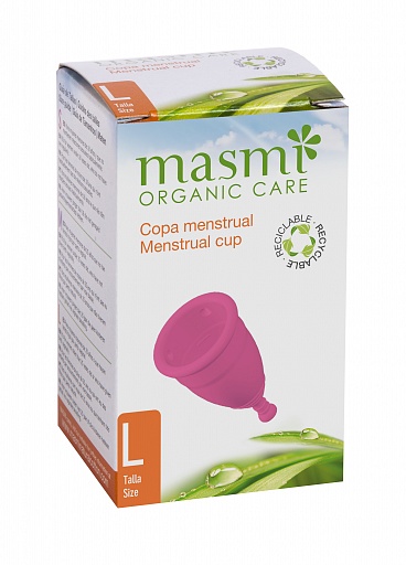 MASMI Organic Care Гигиеническая менструальная чаша размер L